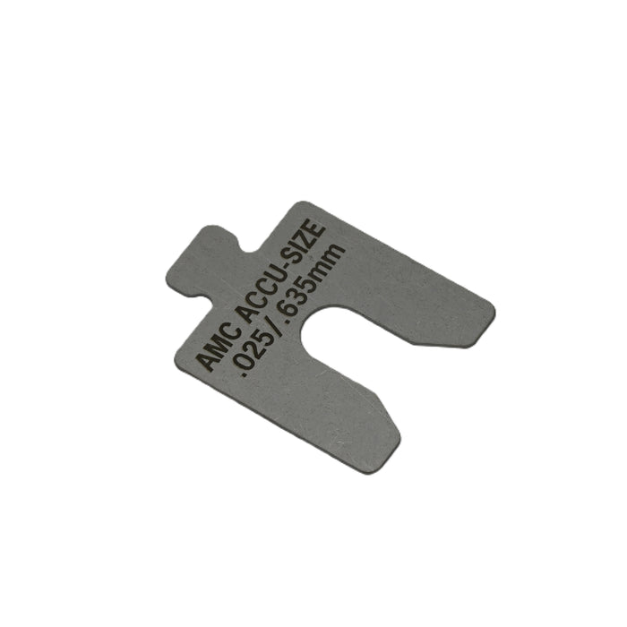 304SS Size AA .025" x 1.5" x 1.5" Precut Shim Pack