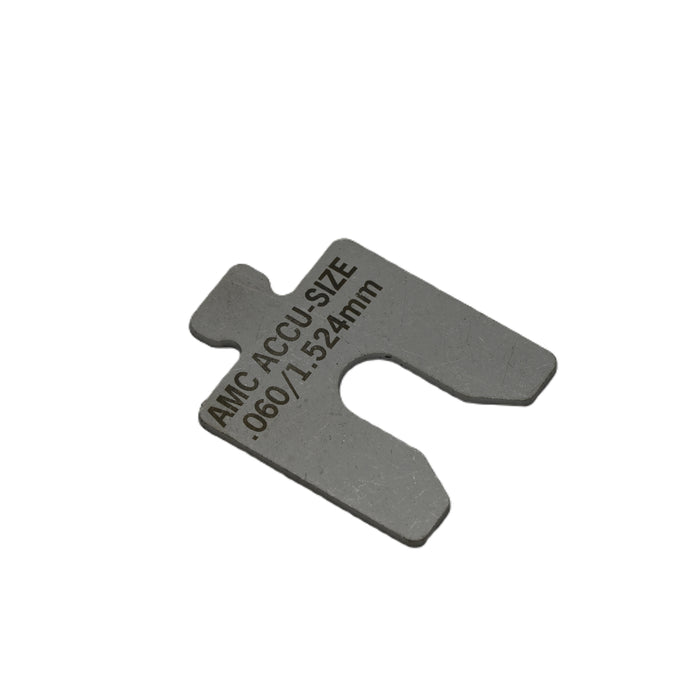 304SS Size AA .060" x 1.5" x 1.5" Precut Shim Pack