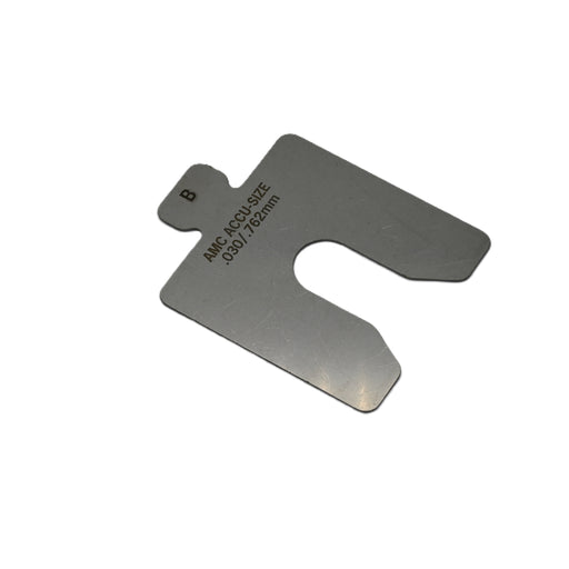 304SS Size B .030" x 3" x 3" Precut Shim Pack
