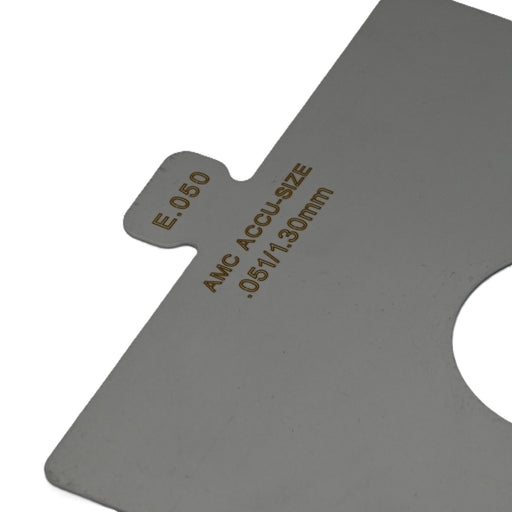 304SS Size E .050" x 6" x 6" Precut Shim Pack