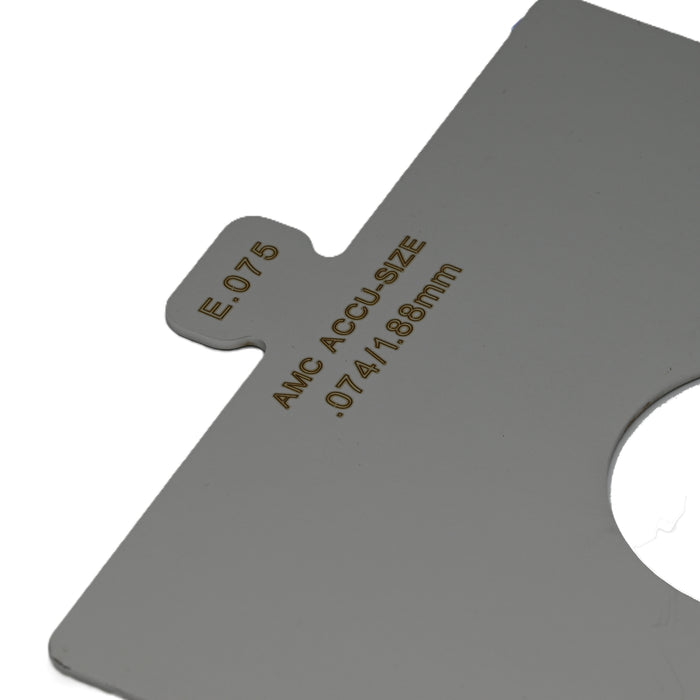 304SS Size E .075" x 6" x 6" Precut Shim Pack