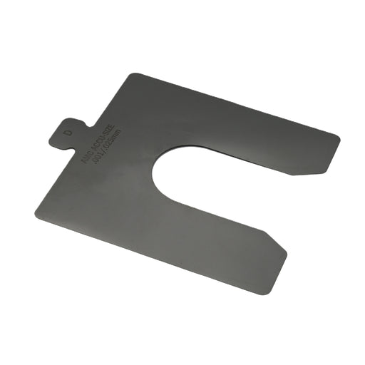 304SS Size D .001" x 5" x 5" Precut Shim Pack