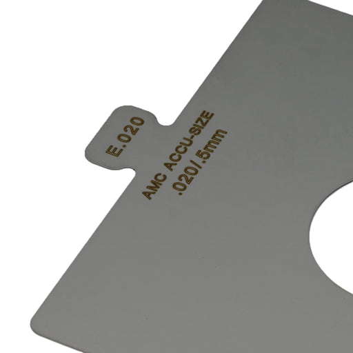 304SS Size E .020" x 6" x 6" Precut Shim Pack