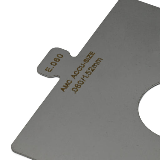 304SS Size E .060" x 6" x 6" Precut Shim Pack