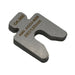 304 Stainless Steel Precut Shim .050" thick x 2" x 2" with 5/8" slot and a tab ( pack of 20 shims)