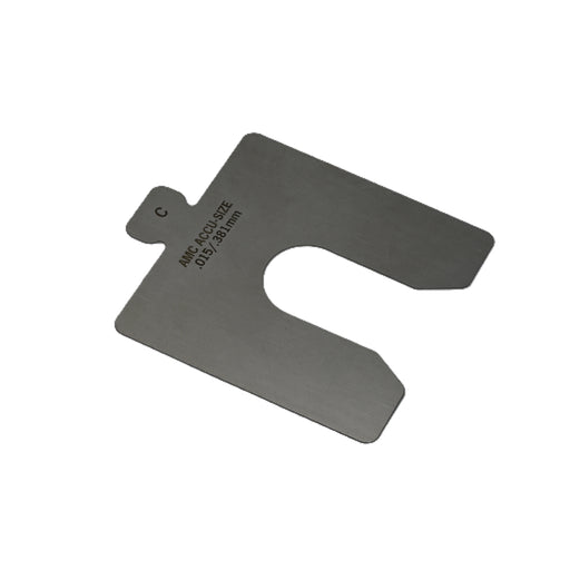 304SS Size C .015" x 4" x 4" Precut Shim Pack