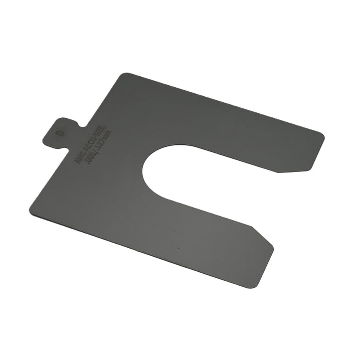 304SS Size D .005" x 5" x 5" Precut Shim Pack